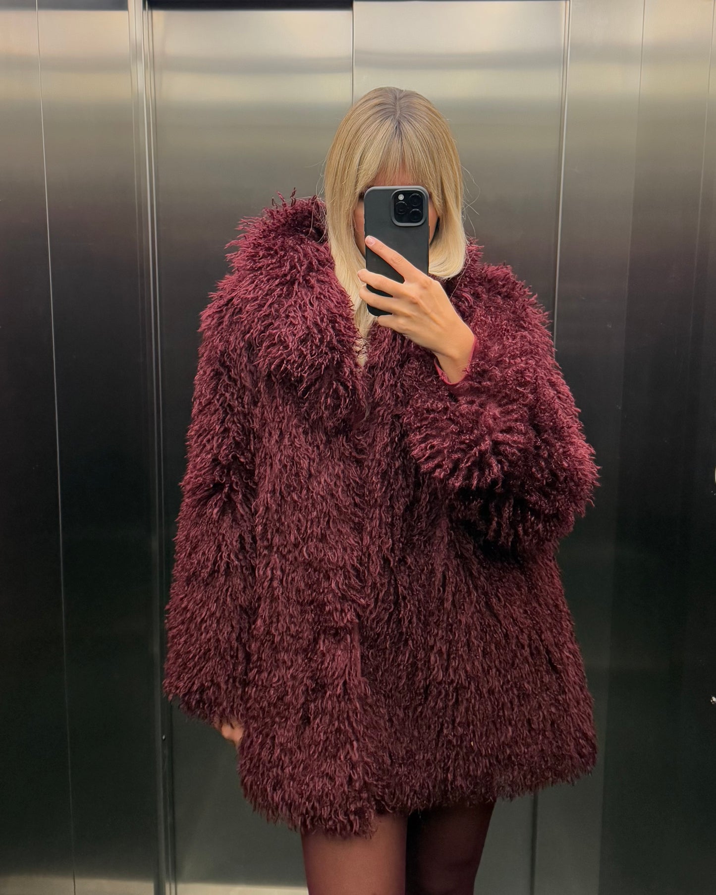Mongolia eco fur long