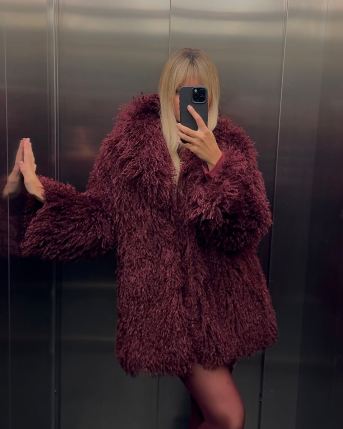 Mongolia eco fur long