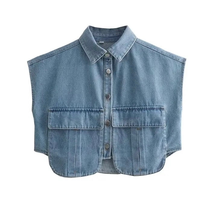 Gilet denim